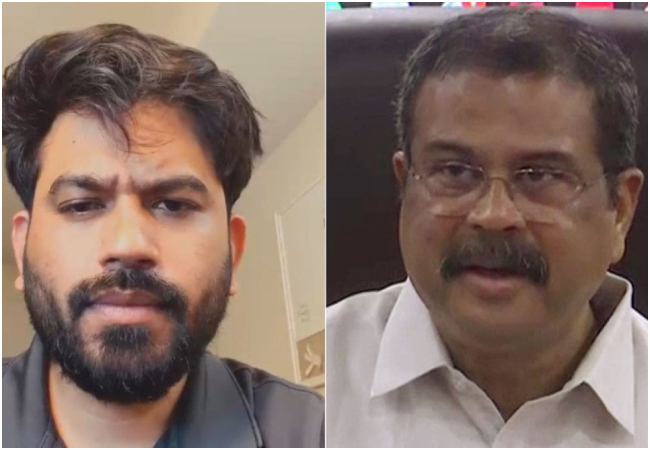 कॉकरोच जनता पार्टी के संस्थापक अभिजीत दिपके छह जून को लौटेंगे भारत, शिक्षा मंत्री धर्मेन्द्र प्रधान से मांगा इस्तीफा