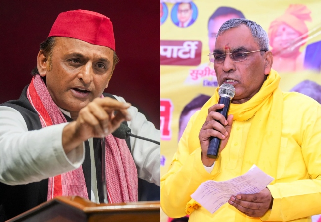 ओपी राजभर पर अखिलेश का पलटवार, बोले- ‘अफ़वाही’ मंत्री जी को एक भी सीट नहीं मिल रही