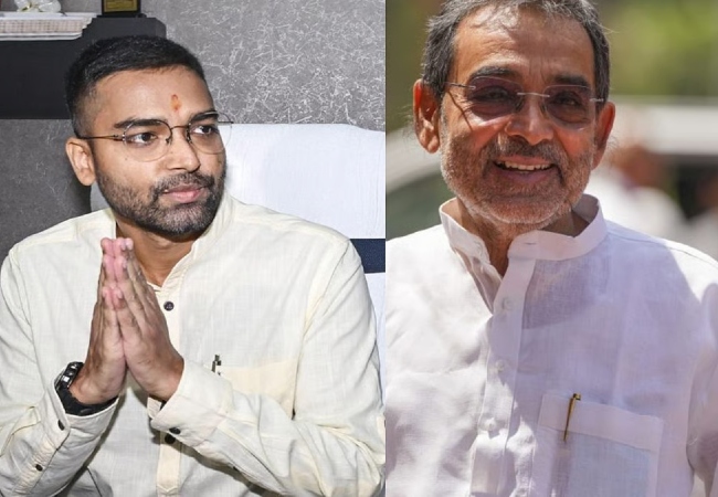 कुशवाहा के बेटे दीपक प्रकाश के हाथ से मंत्रिपद जाना तय! चिराग पासवान की पार्टी ने बिगाड़ा खेल