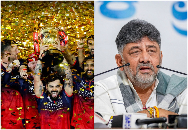RCB के चैंपियन बनने पर नामित मुख्यमंत्री डीके शिवकुमार ने दी बधाई, बोले-'बेंगलुरु और कर्नाटक के युवाओं के साथ हुआ अन्याय'