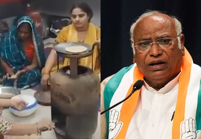 सिलेंडर छोड़, माता-बहनें चूल्हा अपनाने को मजबूर, घड़ियाली आंसू बहाने वाली मोदी सरकार सत्ता के नशे में चूर : कांग्रेस चीफ खड़गे