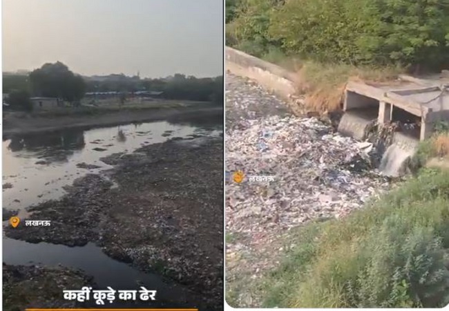 भाजपा की भ्रष्ट नीतियों की वजह से ‘गुम होती गोमती’ की व्यथा-कथा, अखिलेश यादव ने वीडियो शेयर कर नदी संरक्षण के दावों की खोली पोल