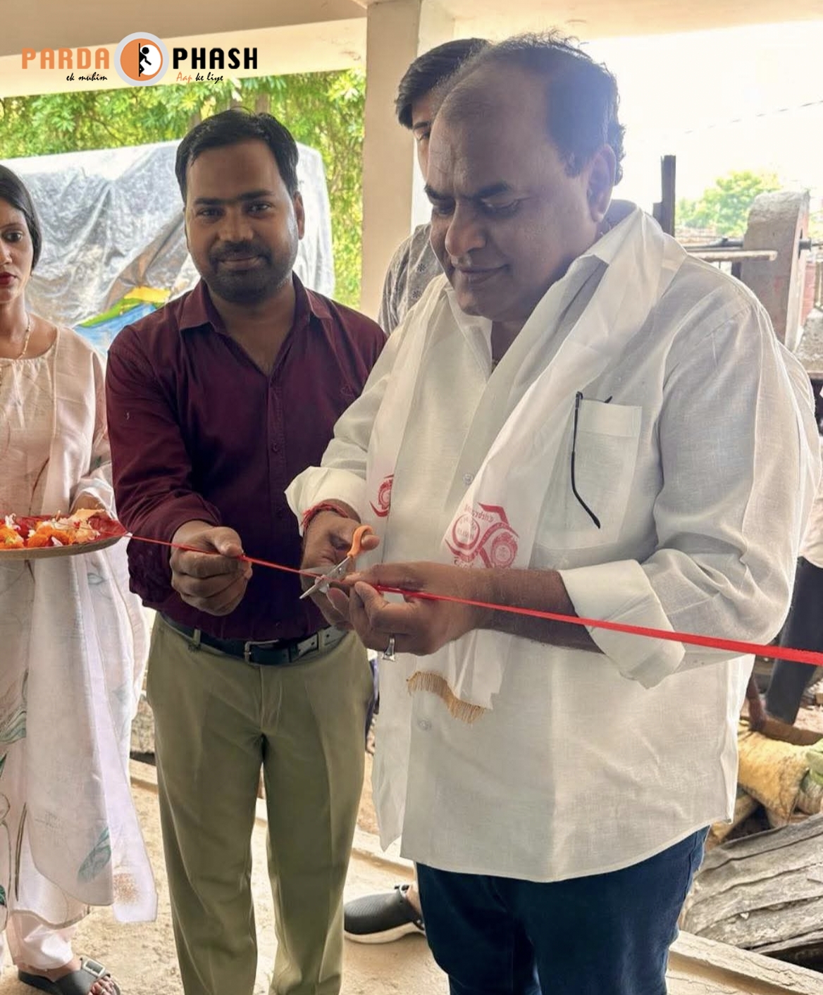 जगदीश गुप्त ने फीता काटकर किया डीएलएम मेडिकल इंस्टीट्यूट और डिजिटल लाइब्रेरी का उद्घाटन