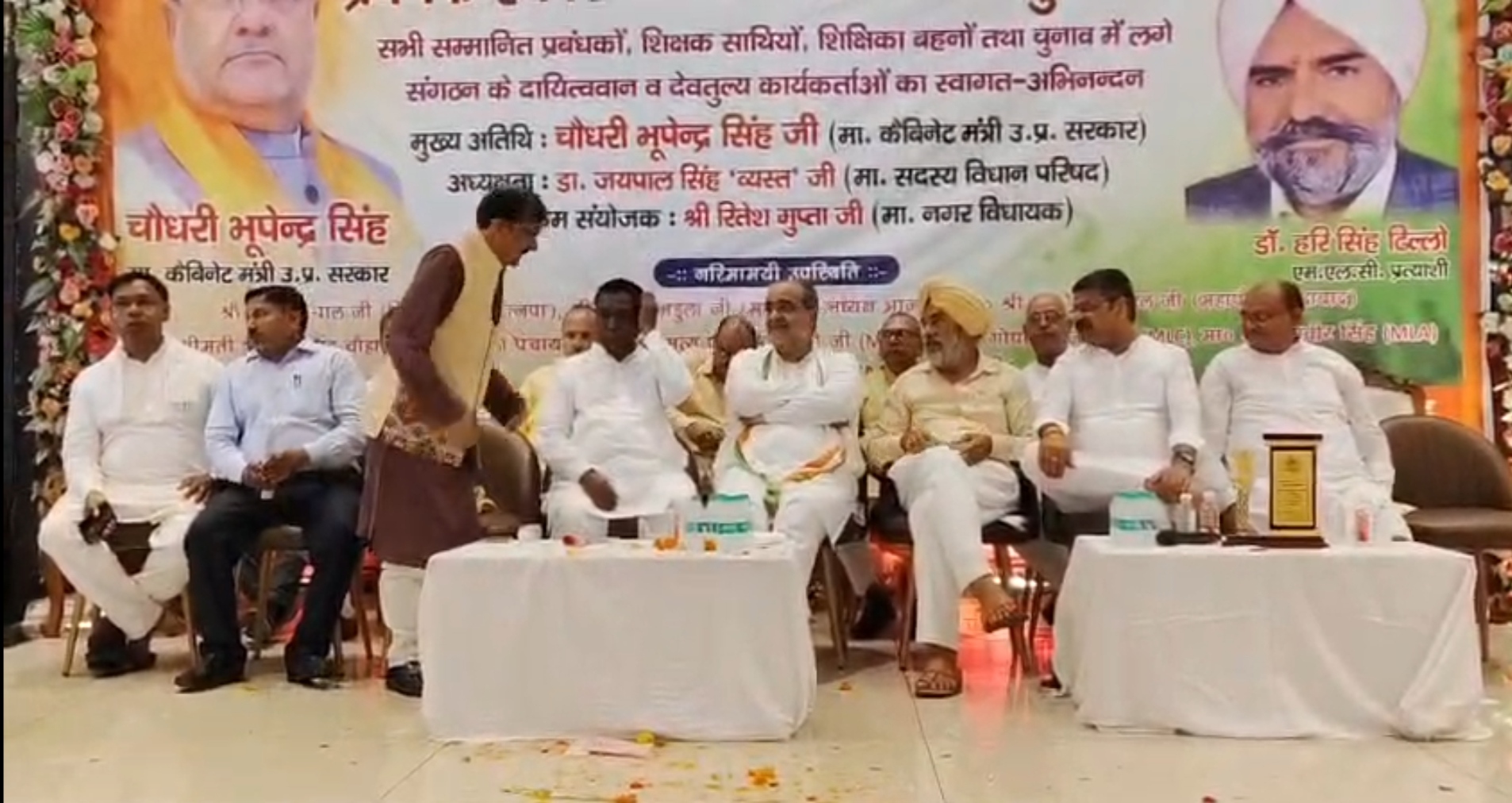 कांग्रेस और समाजवादी पार्टी कभी मस्जिद, मजार और बाबरी मस्जिद के चंदे पर बात नहीं करती : कैबिनेट मंत्री चौधरी भूपेंद्र सिंह