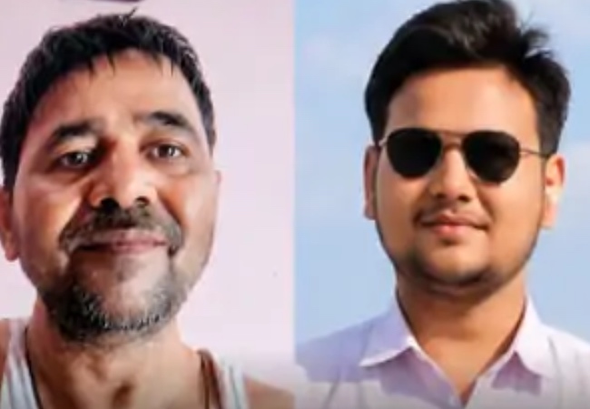 लखनऊ : यूपी पुलिस भर्ती परीक्षा दिलाकर लौट रहे बाप-बेटे को डंपर ने रौंदा, मौके पर ही दोनों की मौत