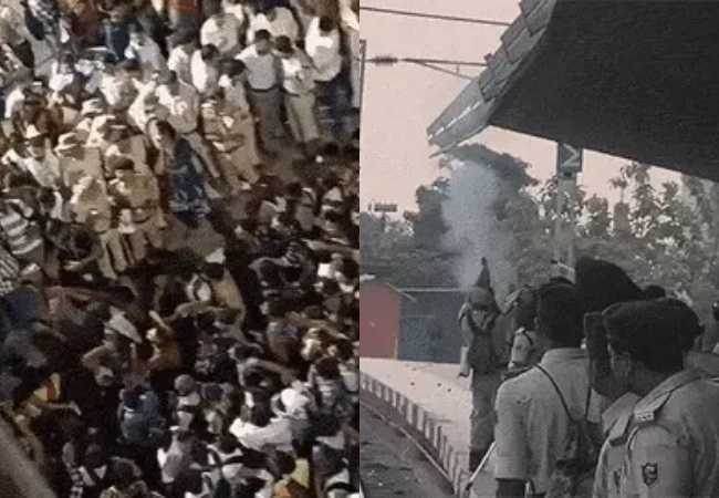 ट्रेन लेट होने पर भड़के परीक्षार्थी, पाटलिपुत्र स्टेशन पर भारी बवाल, IG समेत कई पुलिसकर्मी घायल