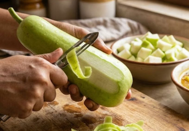 Bottle Gourd Peels Chutney Recipe : लौकी के छिलके की ऐसे बनाएं चटपटी चटनी, गर्मी में पेट को रखेगी ठंडा