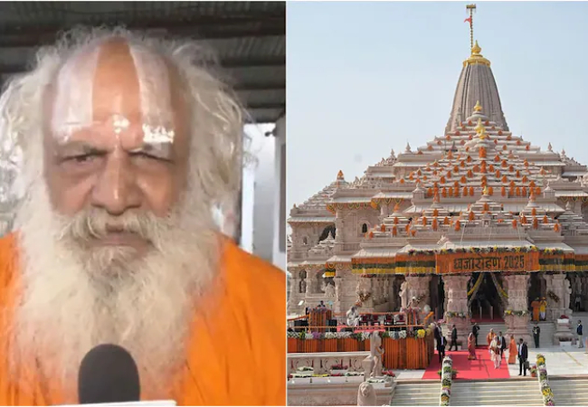 हनुमानगढ़ी के महंत धर्मदास, बोले-'चंपत राय ने गड़बड़ी की, राम मंदिर को लूटा' प्रभुराम जी करेंगे न्‍याय