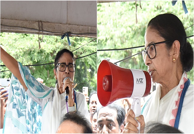 ममता बनर्जी का शुभेंदु सरकार के खिलाफ हल्लाबोल, बोलीं- भाजपा ने 177 सीटों पर की धांधली, कार्यकर्ताओं को रोक रही पुलिस