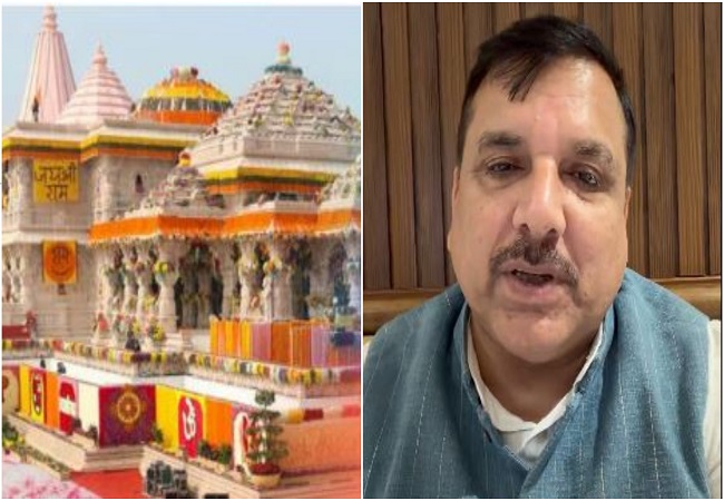 चंदा चोरों गद्दी छोड़ो, मर्यादा पुरुषोत्तम भगवान श्रीराम के नाम पर चंदा चोरी करने वालों को जेल भेजो : संजय सिंह