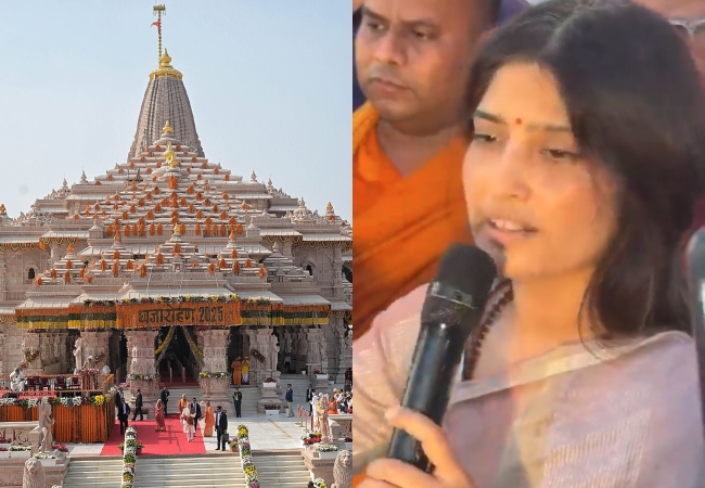 डिंपल यादव बोलीं- राम मंदिर में चढ़ावा चोरी के मुद्दे से भटकाने के लिए मेरी बेटी खिलाफ करवायी गयी बयानबाजी