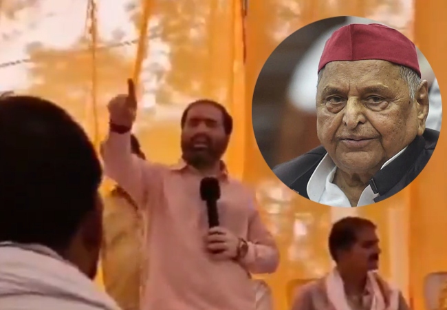 Viral Video : 'मुलायम सिंह यादव अतीक अहमद के कुत्ते को सहलाने का करते थे काम...' मंत्री सतीश चंद्र शर्मा का बयान वायरल