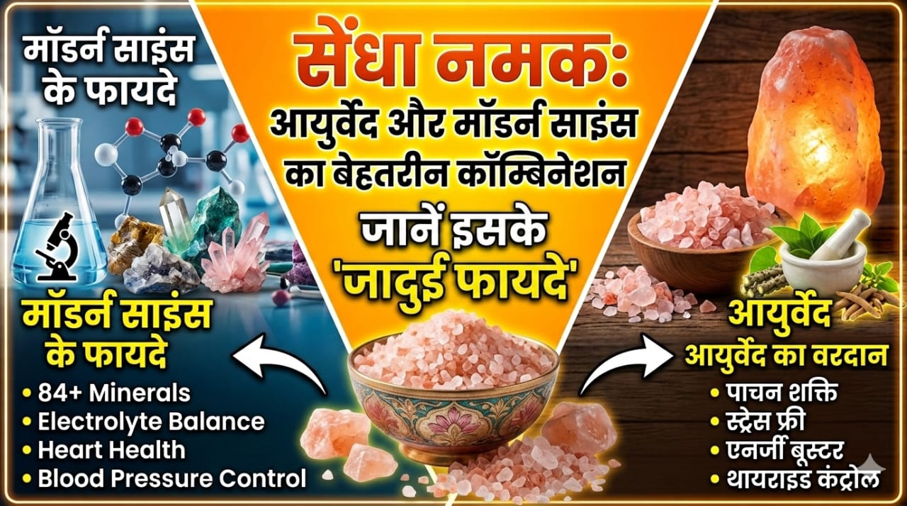 Rock Salt Scientific Benefits : 'सेंधा नमक' सिर्फ एक परंपरा नहीं, आयुर्वेद और मॉडर्न साइंस का बेहतरीन कॉम्बिनेशन