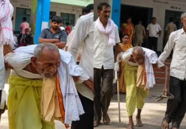 चलने के लिए दो लोगों का सहारा... पर 34 साल पुराना गुनाह नहीं भूला कानून: बिहार के 84 वर्षीय बुजुर्ग को हुई जेल