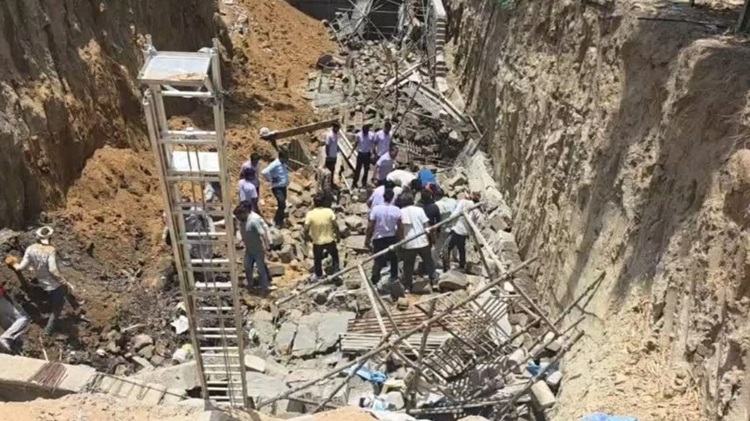 जयपुर में निर्माणाधीन दीवार गिरने से दर्दनाक हादसा: मलबे में दबकर दो मजदूरों की मौत, रेस्क्यू जारी