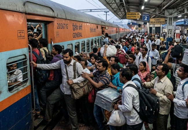 दिल्ली के शाहदरा रेलवे स्टेशन पर योगा एक्सप्रेस में सीट विवाद में एक यात्री की मौत