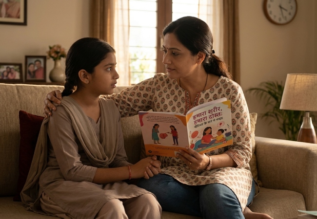 बेटी का पहला पीरियड, डर और झिझक दूर करने के लिए पेरेंट्स अपनाएं ये 7 तरीके