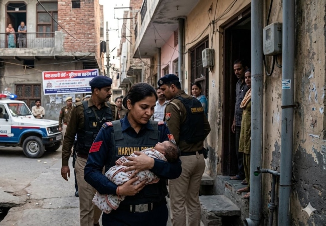दिल्ली में चाइल्ड ट्रैफिकिंग रैकेट का भंडाफोड़, हरियाणा अलर्ट, पुलिस ने कसी कमर