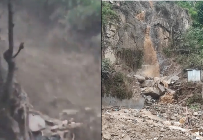 जम्मू-कश्मीर में दो जगहों पर बादल फटने से अचानक आई बाढ़, सड़कें हुई जाम और कई गांवों से टूटा संपर्क