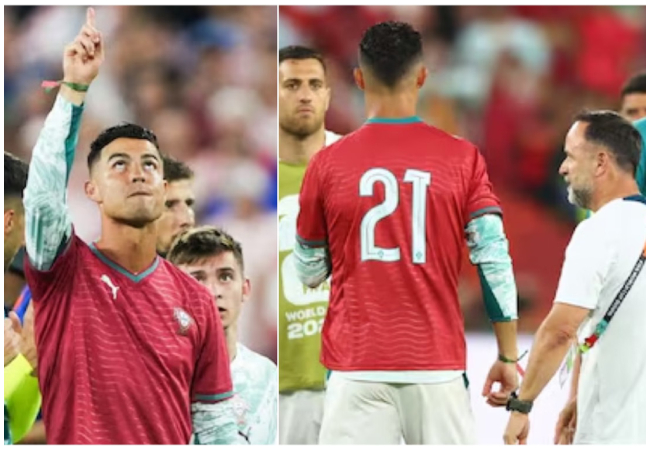FIFA World Cup 2026 : क्रोएशिया पर जीत के बाद क्रिस्टियानो रोनाल्डो ने जानें क्यों पहनी 21 नंबर की जर्सी? आंसुओं के साथ इन्हें किया याद