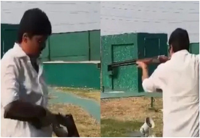 कुंडा विधायक रघुराज प्रताप सिंह उर्फ राजा भैया ने 49वीं यूपी स्टेट शूटिंग चैंपियनशिप में 25 पॉइंट के साथ जीता कांस्य पदक