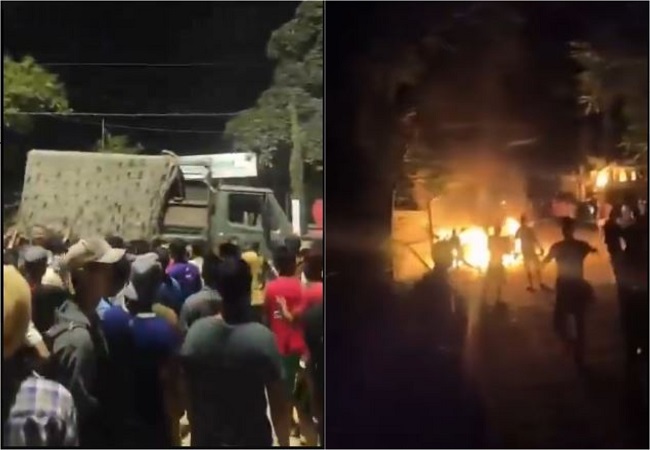 Manipur Violence : मणिपुर में असम राइफल्स कैंप पर हमला, तीन वाहन फूंके, तलाशी अभियान के बाद भड़की हिंसा