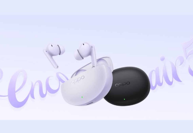 OPPO ने 54 घंटे तक के प्लेबैक वाला Enco Air 5 TWS ईयरबड्स भारत में किया लॉन्च, कीमत भी बेहद कम