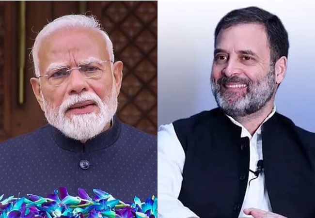 पीएम मोदी ने राहुल गांधी पर चलाया शब्दों का तीर , बोले-’56 नहीं, 28 साल के नौजवान बढ़ा रहे हैं देश का मान’