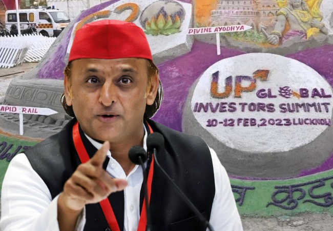रिपोर्ट : यूपी ग्लोबल इन्वेस्टर्स समिट 2023 में कागज़ी कंपनियां और हवाई MoU, अखिलेश बोले- भाजपाइयों के संगी-साथी ही नहीं, इनकी तो कंपनियाँ भी Unregistered निकलीं