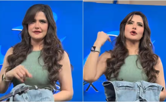 Video : पैप्स पर भड़कीं जरीन खान, ऑन कैमरा ड्रेस ट्राय करने की डिमांड तो बोलीं-हद में रहकर बात करो...
