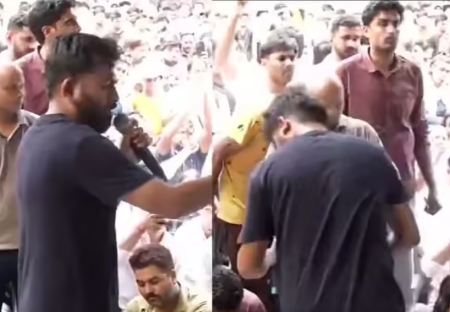 जंतर-मंतर पर फिर बढ़ा बवाल: CJP संस्थापक अभिजीत दीपके पर फेंकी गई स्याही, महिला हिरासत में