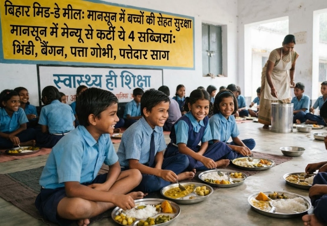 बिहार के स्कूलों में कीड़े और फंगस के डर से पत्तेदार साग और पत्ता गोभी पर लगा बैन, शिक्षा विभाग का सख्त आदेश