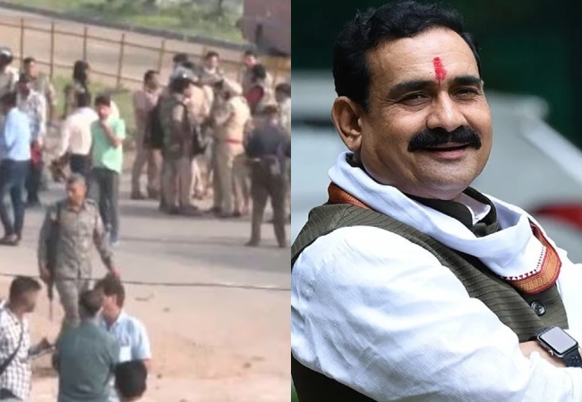 दतिया में उग्र प्रदर्शन के बाद धारा 163 लागू, नरोत्तम मिश्रा का आया बयान