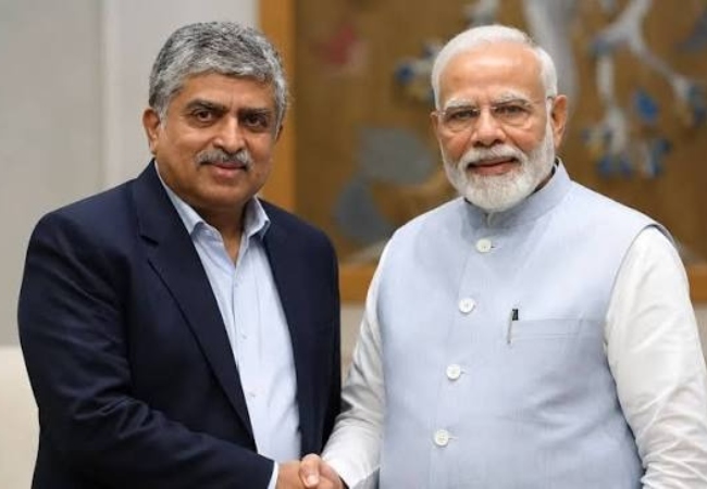 मोदी सरकार के संकटनाशक बन कर आए नंदन नीलेकणी , कभी कांग्रेस की टिकट में लोकसभा चुनाव लड़े थे