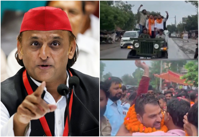 Video- पप्पू यादव पर जूता फेंकने वालों का बुलंदशहर में भव्य स्वागत, अखिलेश बोले- भाजपा में अपराधियों की बलिहारी है