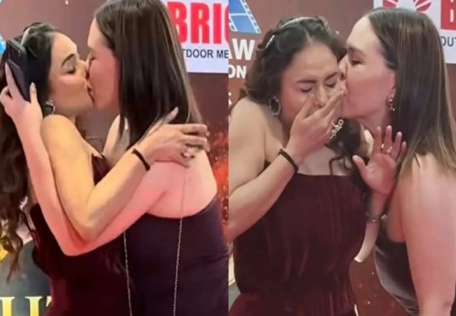 Video Viral : सेल्फी लेने पहुंची महिला ने अभिनेत्री को किया जबरन किस! रेड कार्पेट पर मचा हंगामा, भड़के नेटिजन्स