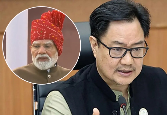 'PM मोदी ने विपक्ष के नेताओं को 'दिमागी नक्सली' नहीं कहा...' किरेन रिजिजू ने बताया किसके लिए की थी टिप्पणी