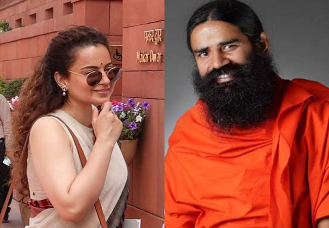 कंगना रनौत ने योग गुरू रामदेव की लगा दी क्लास, बोलीं- बाबा जी मेरी जवानी या बेडरूम के बारे में दिन में सपने मत देखो...