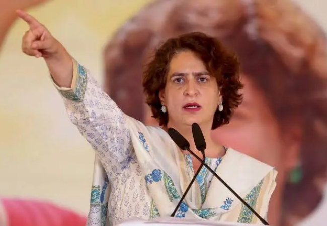'छात्रों की गूंज' कार्यक्रम के लिए राहुल गांधी को नहीं मिली इजाजत, प्रियंका ने केंद्र सरकार पर साधा निशाना, बोलीं -'किस बात का डर?