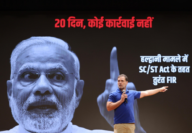देश में संविधान और BJP-RSS की विचारधारा के बीच लड़ाई, दलितों के साथ अत्याचार आज तक खत्म नहीं हुआ : राहुल गांधी