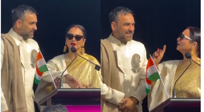 Video : मंच पर रेखा ने पंकज त्रिपाठी की अनोखी डिमांड, बोले- 'मैडम मैं हिंदी मीडियम का छात्र हूं'