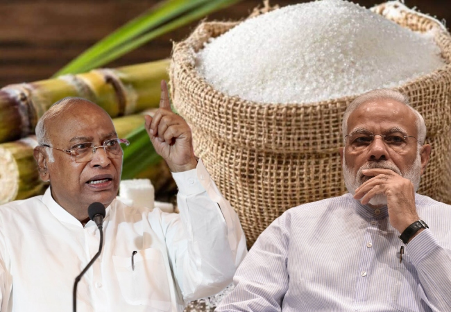 Sugar Price Hike : कांग्रेस चीफ का मोदी सरकार से सवाल- जब देश में चीनी की कमी है तो गन्ने को E20 बनाने में झोंकने की नीति की समीक्षा क्यों नहीं?