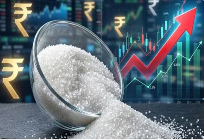 Sugar Price Hike : एक महीने पहले 45 रुपये बिक रही चीनी की कीमत 65 रुपये किलो तक पहुंची, महंगाई का चला हंटर