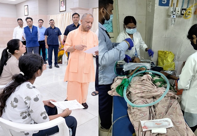 UP Janta Darshan : सीएम योगी बोले- धन की कमी के कारण नहीं रुकेगा किसी का इलाज, बहन के लोहिया एडमिट होते ही भाई की आंखों में आए आंसू
