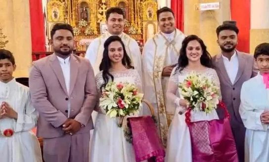 A Unique Wedding : दूल्हा- दुल्हन और पादरी सब लोग जुड़वा, अनोखी मिसाल के लिए हमेशा याद की जाएगी मैरिज