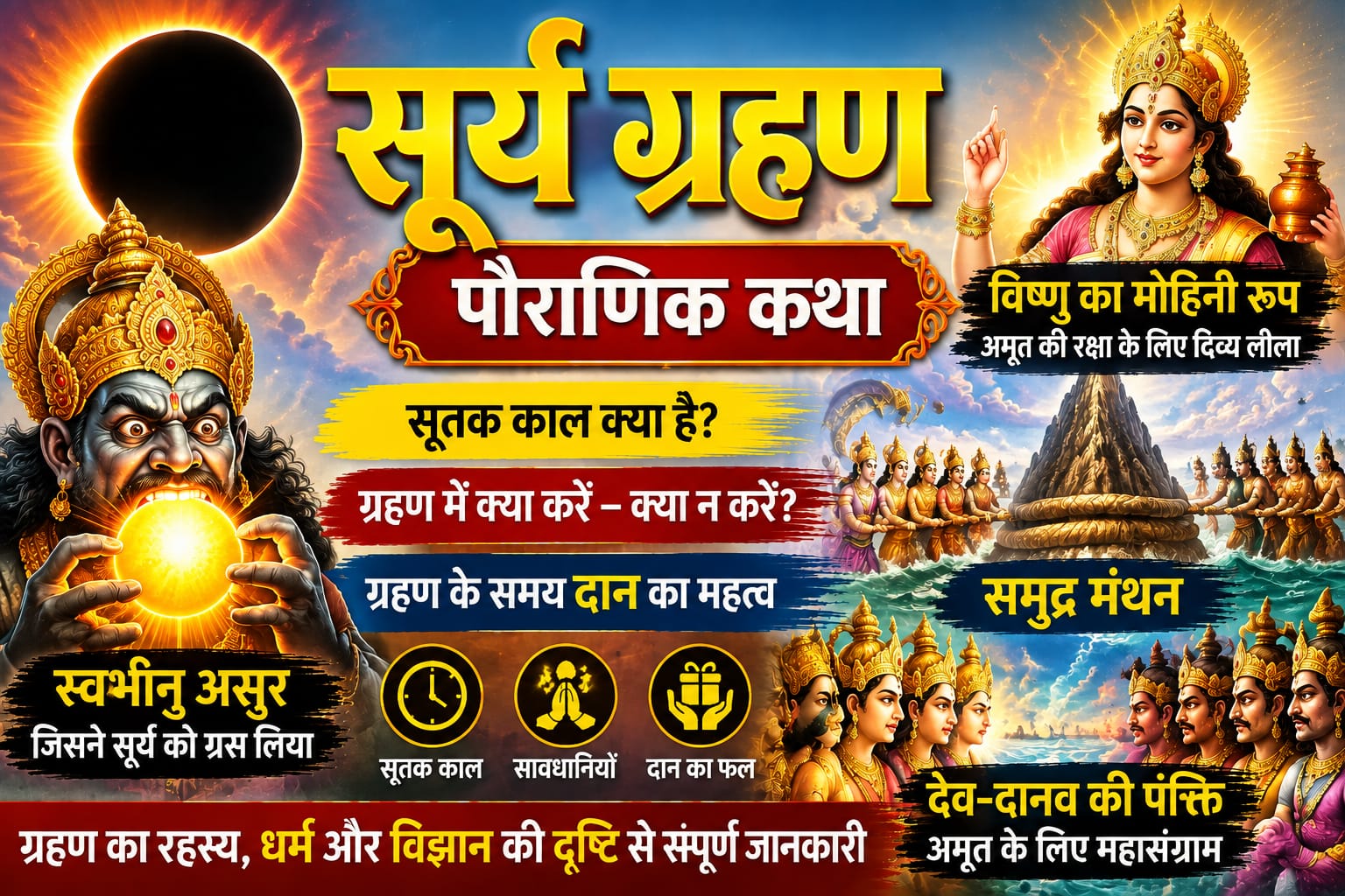 Surya Grahan 2026 : आज इस समय लगेगा 'पूर्ण सूर्य ग्रहण', खुद को शांत रखना बेहतर रहेगा