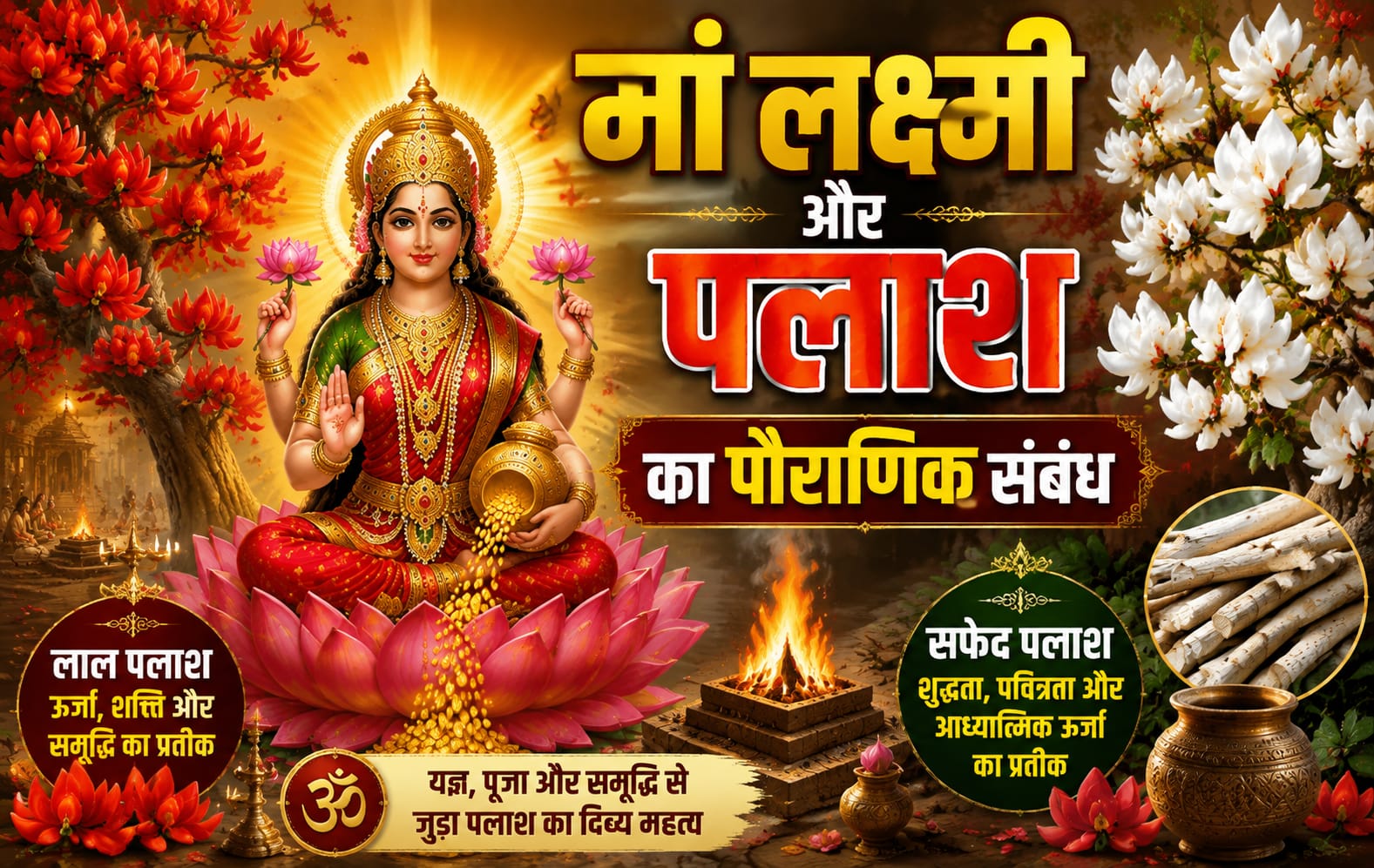 Palash flowers : यज्ञ-धार्मिक परंपरा में पलाश का विशेष महत्व , जानें शुद्धिकरण का पौराणिक संबंध