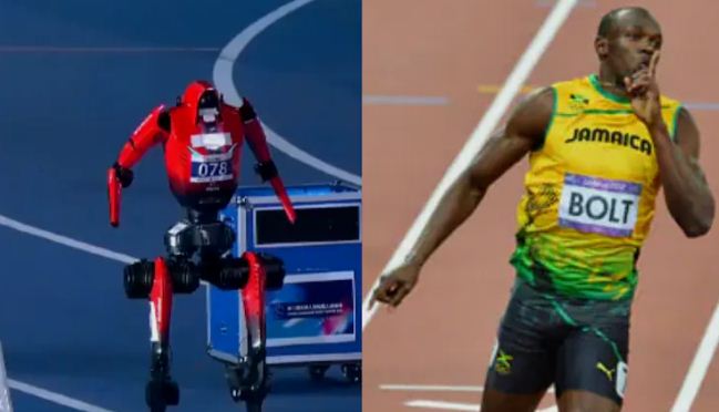 World Humanoid Robot Games : चीनी ह्यूमनॉइड रोबोट ने तोड़ा उसैन बोल्ट का रिकॉर्ड , मात्र 9.39 सेकंड में दौड़ा 100 मीटर