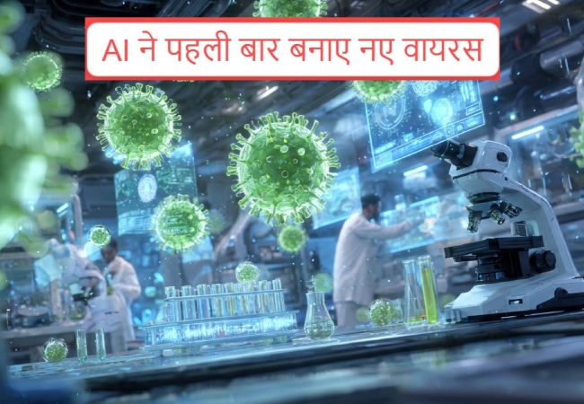 AI ने तैयार किए 16 नए वायरस, इलाज की नई उम्मीद के साथ जैविक हथियार का खतरा भी बढ़ा