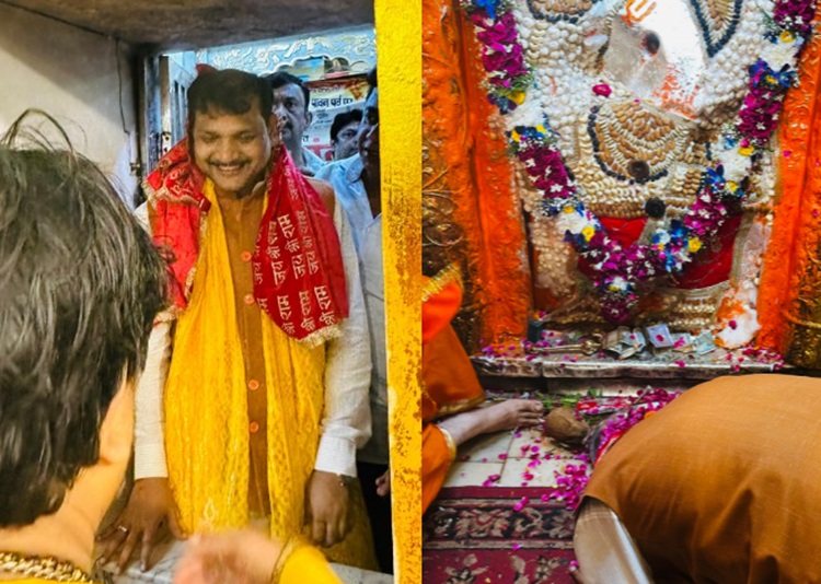 BJP ओबीसी मोर्चा के राष्ट्रीय अध्यक्ष बनाए गए अमरपाल मौर्य, हनुमान मंदिर पहुंचकर की पूजा-अर्चना
